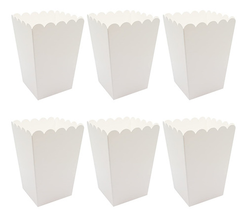 Cajas De Palomitas Blancas (24 Uds.) 2.2x4.2x3 In