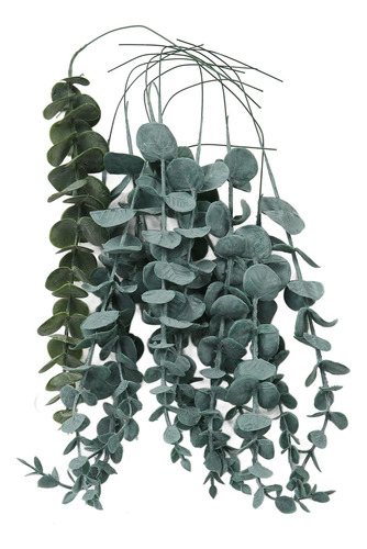 Folhas Artificiais De Eucalipto, Caules, 36 Unidades, Verde