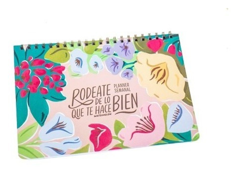 Imagen 2 de 6 de Planificador Agenda Planner Perpetua Semanal Anillado De A4