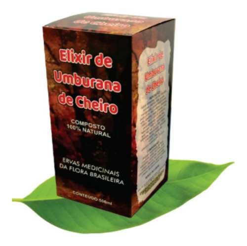 Elixir De Umburana De Cheiro 500ml - Vômito, Diarreia Enjôo