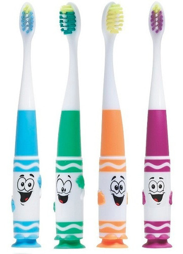 Cepillo De Dientes Gum Crayola Ultra Suave Para Niños