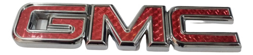 Emblema Gmc Rojo Prisma Mediano 