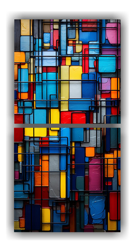 160x80cm Cuadros Decorativos Modernos Abstractos Colores Int