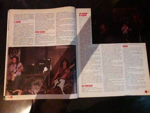 Revista La Garcia La Renga David Lebon Enanitos Verdes 1999
