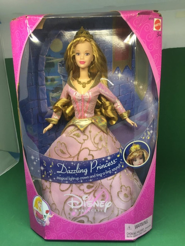 Aurora Dazzling Princess Mattel 2000 Disney Bela Adormecida