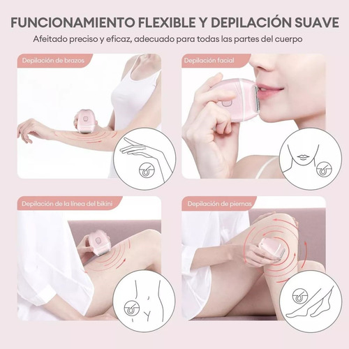 Depiladora Rasuradora Eléctrica Afeitadora Mujer Recargable