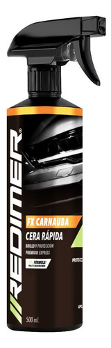 Cera Rápida De Carnauba Redimer Car Detailing Bio Pro X500cc