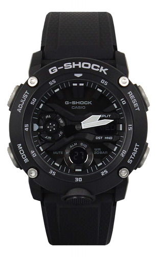 Casio G-shock Ga-2000s-1a Carbon Core Guard Reloj Analógico 