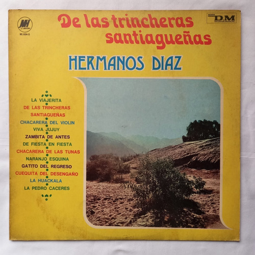 Hermanos Diaz De Las Trincheras Santiagueñas Vinilo / Kktus (Usado)