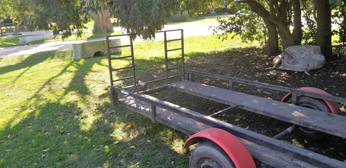 Trailer Doble Eje ,como Nuevo Open Door,lujan