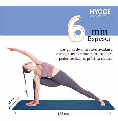 Esterilla Yoga T.P.E. Bicolor 