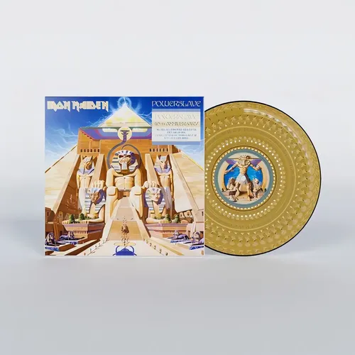 Iron Maiden Lp Powerslave (40th Anniver) Zoetrope Edition | Frete
