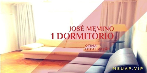 Imagem 1 de 21 de Apartamento Com 1 Dormitórios Para Venda Em Santos - José Menino - Jm840 - 32392806