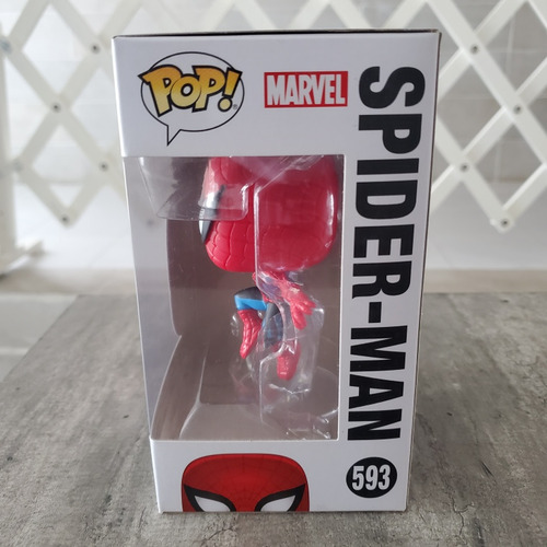 Funko Pop Spiderman #593 Marvel 80 Years | Primera Aparición (Usado)