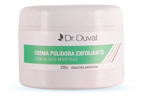 Crema Pulidora Exfoliante Algas Marinas X250 Gr Dr. Duval 