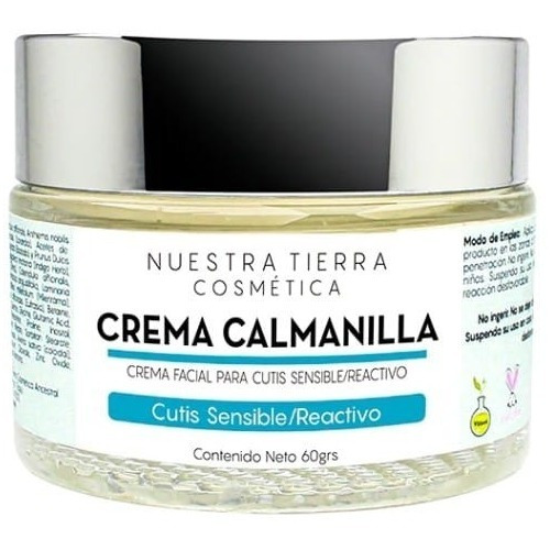 Calmanilla Crema Facial Cutis Sensible Reactivo