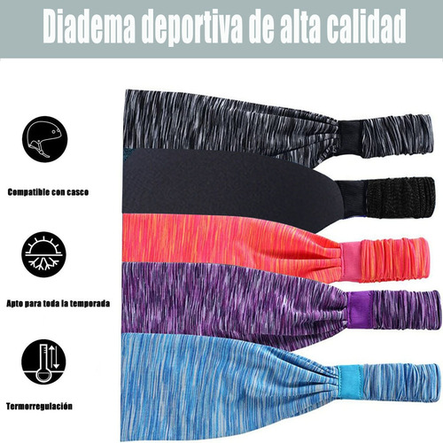 Equipamiento Bandas Para Cabeza Sudor Para Deportes 6