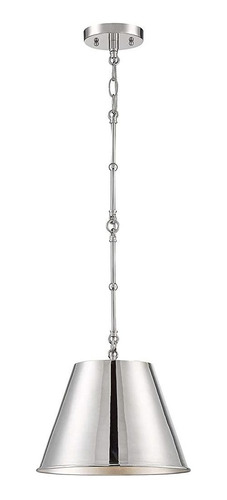 Savoy House 7-132-1-109 Alden 1-light Polished Nickel Pendan