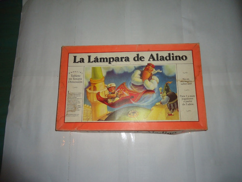 Juego De Mesa Vintage La Lampara De Aladino  Leer