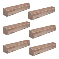 Comprar 6 Repisa Estantes Biblioteca Especiero  Pino Deco