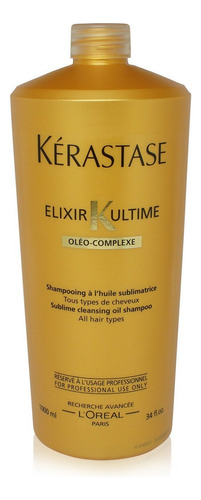 Shampoo Kérastase Elixir Ultime de marula;camelia en botella de 1L por 1 unidad