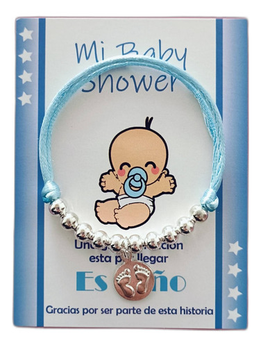 20 Pulseras Decenario Recuerdo De Baby Shower