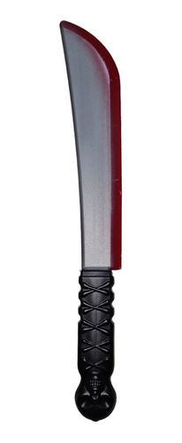 Cuchillo Falso 38 Cm Plástico Sangre Halloween Cosplay Broma