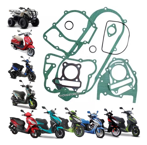 Juntas Empaque Ds150 Ws150 Sp D150 Atv150 X150d Gs150 Xs150