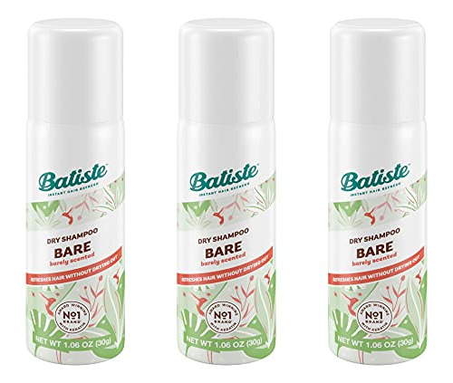 Champú Seco Batiste Bare Mini Tamaño De Viaje 1.6 Oz (paquet