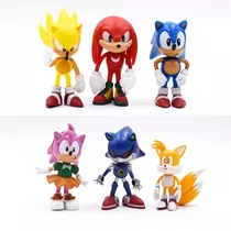 Bonecos Sonic Kit C/ 4 Conjunto Action Figure Pronta Entrega - Corre Que Ta  Baratinho