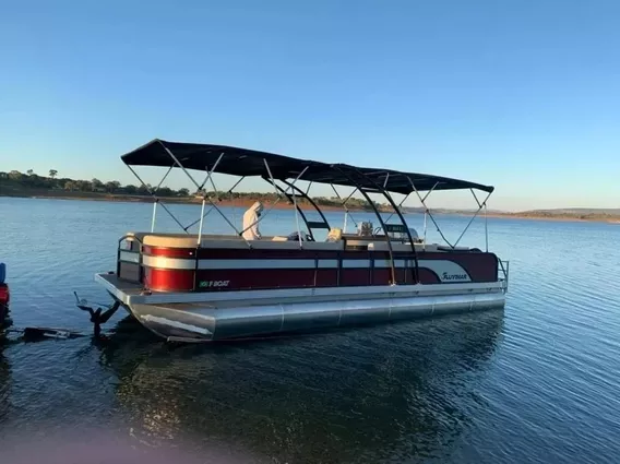 Lancha Pontoon F Boat 9500 - Fluvimar / Catamarã