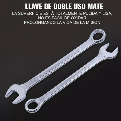 ~ Juego De Herramientas De Llave Combinada De 14 Piezas