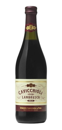 Vino Tinto Cavicchioli 1928 Lambrusco 750ml