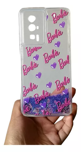 Funda para Oppo A79 5G Oficial de Mattel Barbie Logo Barbie Silicona Negra  - Barbie