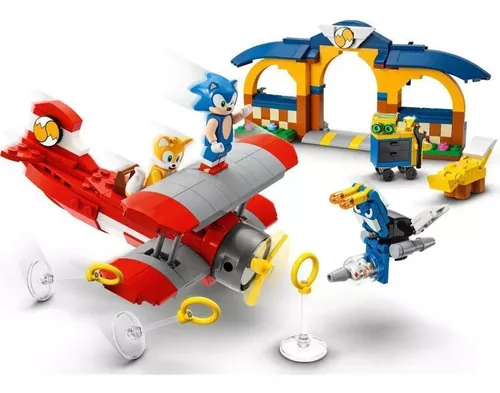 Lego Sonic - Oficina Do Tails E Avião Tornado 76991