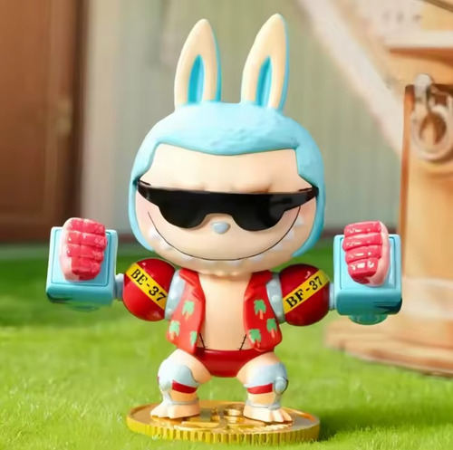 Lbb Labubu One Piece Pop Mart Série Monstros, Caixa