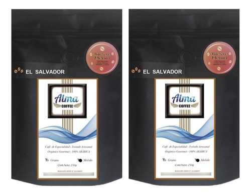 Café El Salvador Especialidad Gourmet Arábica 100% 500 Gr