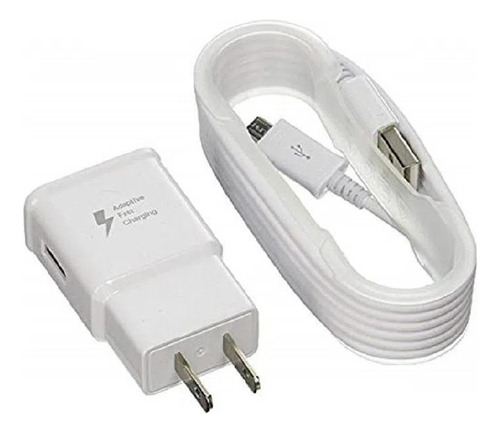 Cargador De Pared + Cable Usb Carga Rapida P/ J7 Prime J8 6+