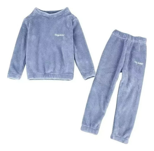 Pijama De Dormir Conjunto Niño Niña Invierno Forro Polar 