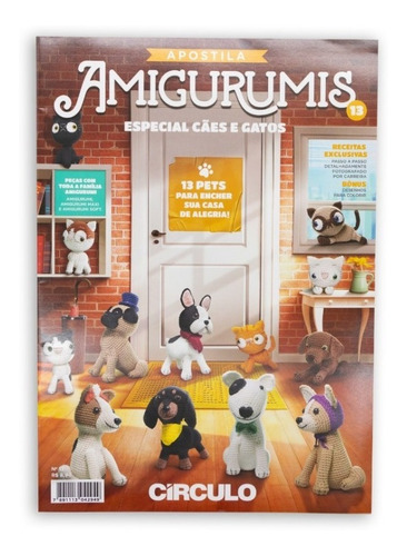 Kit 4 Apostilas Amigurumi Edições Exclusivas Círculo Crochê