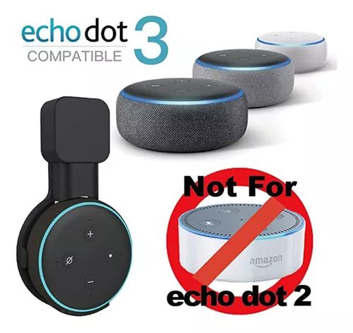  Echo Dot 3er - Soporte de pared : Electrónica