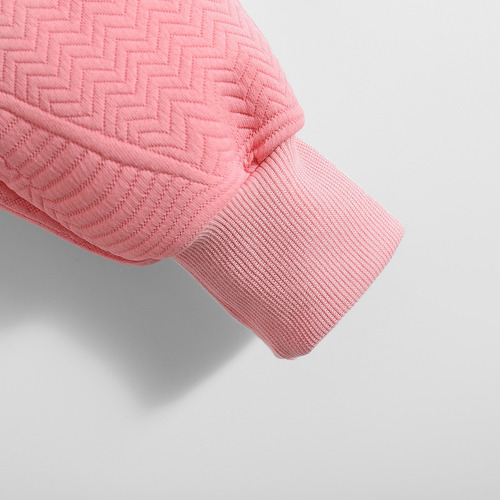 Conjunto De Color Sólido Para Niño 1-6a Estilo Minimalista Rosa 2-3 Años