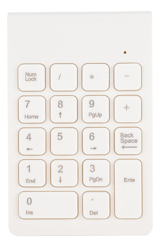 Teclado Inalámbrico Mini Teclado Numérico 2.4g Usb Ergonómic