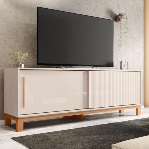 Rack Camemmun Jace Para TV Até 65'' Cor Bege