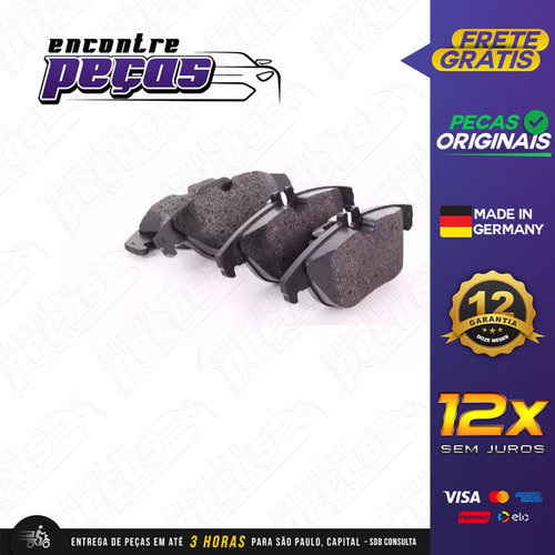 Pastilha Traseira Mercedes C180 Blueeffic 2011-2013 Original