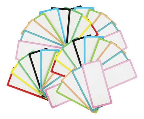 2 Etiquetas De Borrado Etiquetas 40 Piezas 3x5 Cm