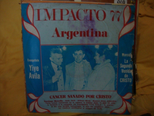 Portada Yiye Avila Evangelista Impacto Argentina 77 P1