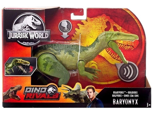 Jurassic World Roarivores Baryonyx Articulado - Sonidos G