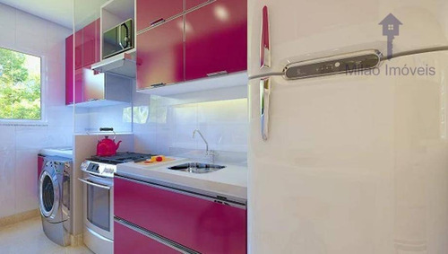 Imagem 5 de 12 de Apartamento Com 2 Dormitórios À Venda, 44 M² - Jardim Simus - Sorocaba/sp - Ap1482