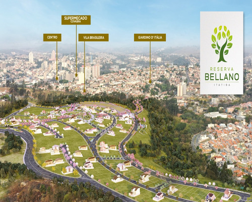 Terreno Em Itatiba. 274,75m² No Reserva Bellano R$ 210.000,00